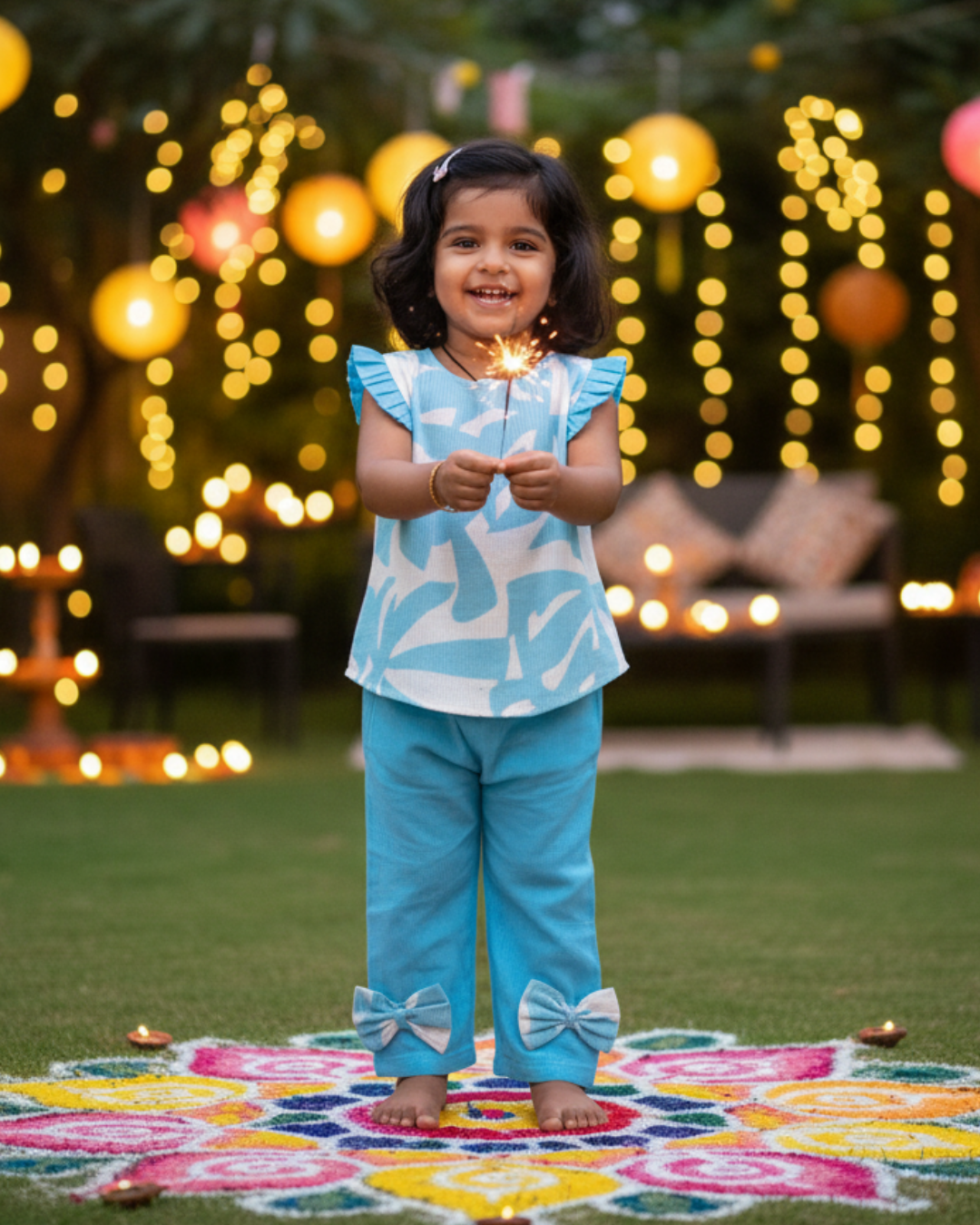 Girls Set - Blue Bliss