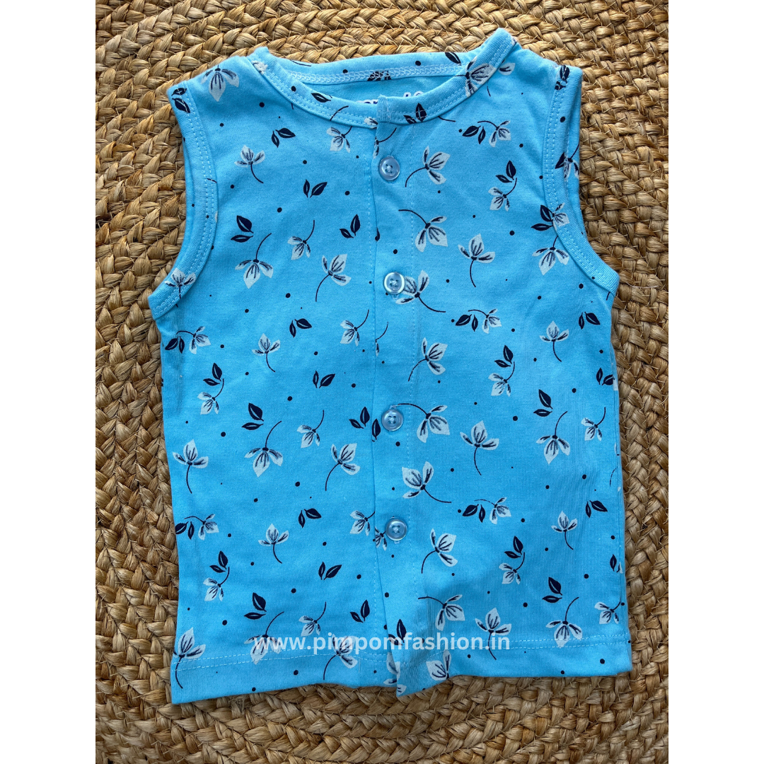 Knitted Baby Jabla -Light blue