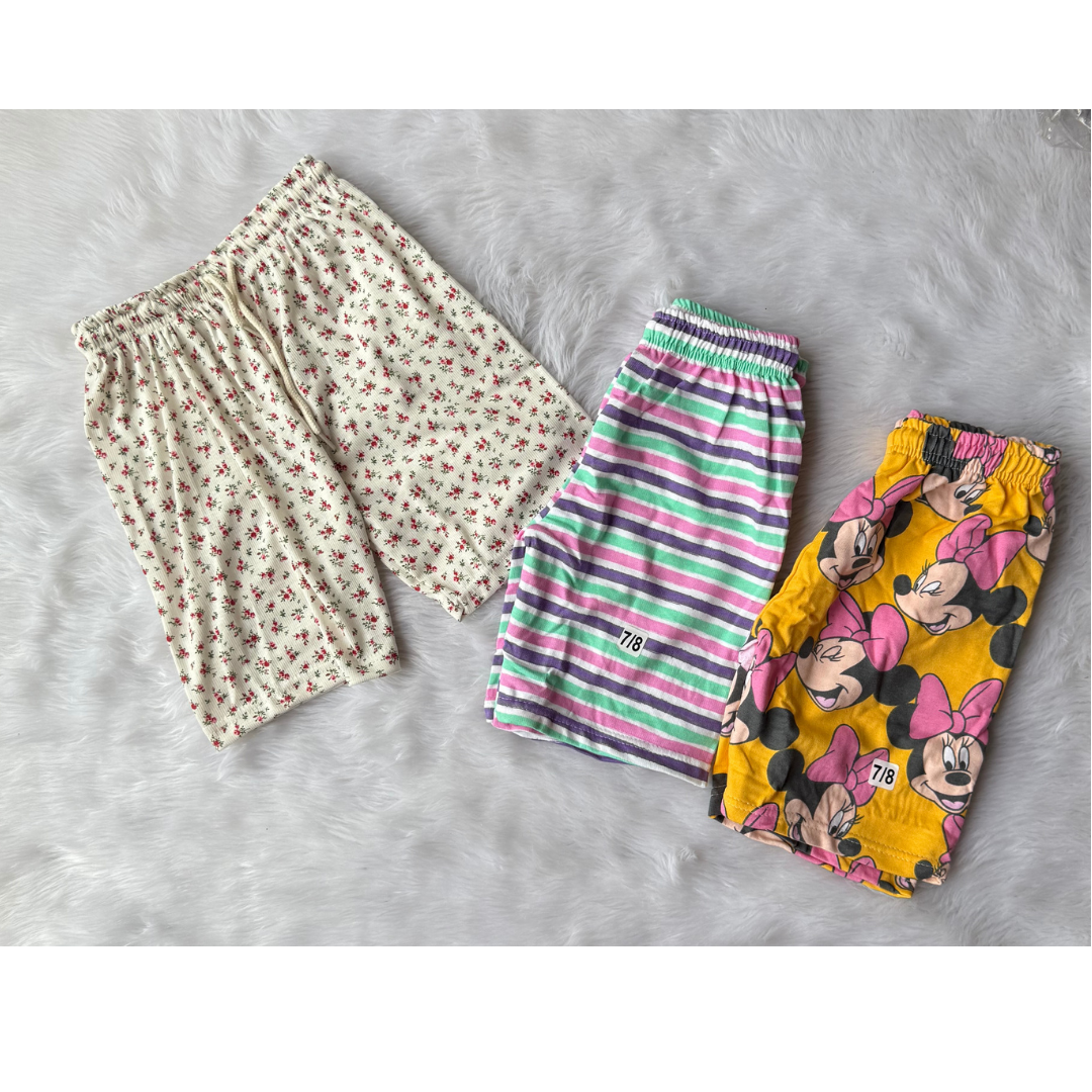 Boy's Shorts Combo - 3 pcs