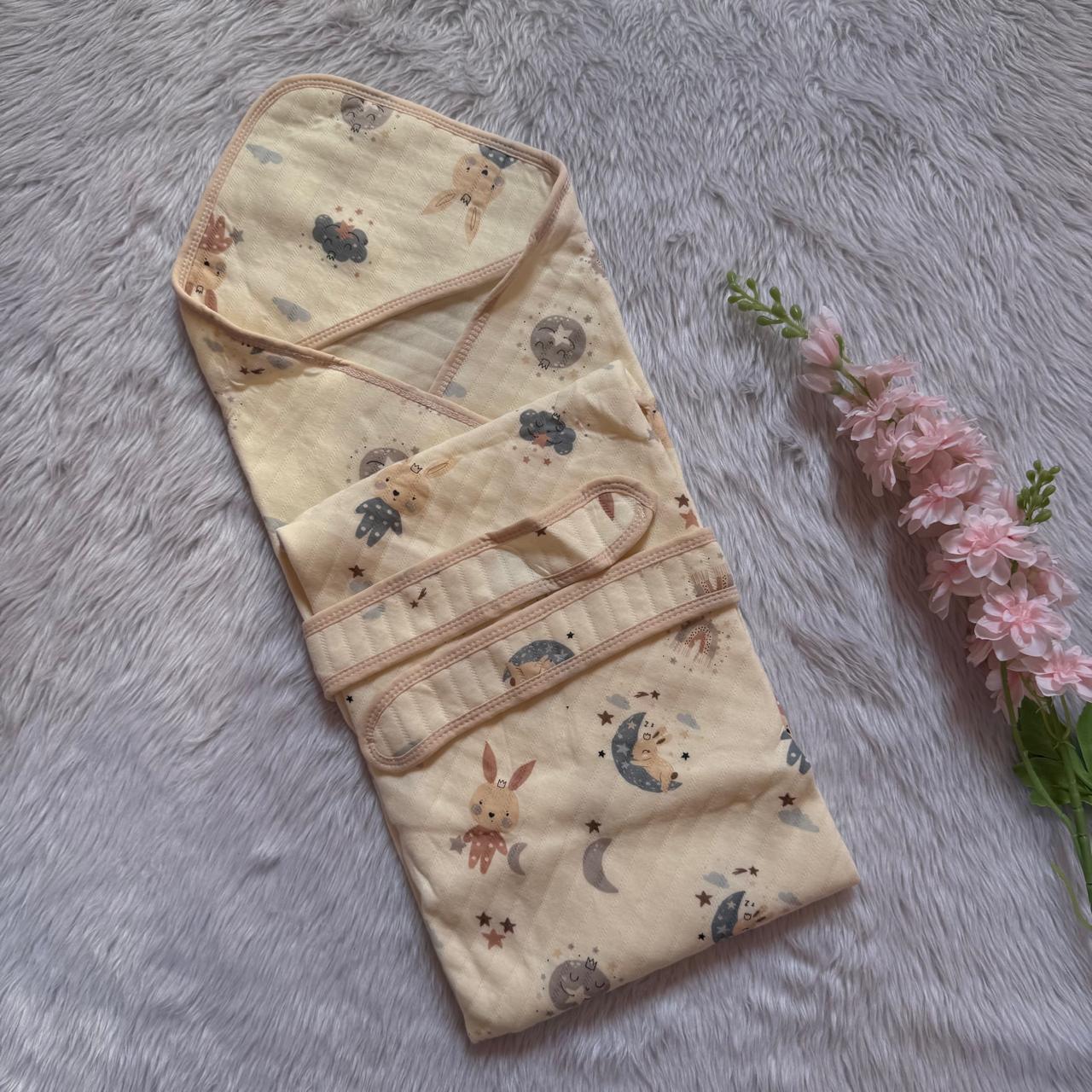 Premium beige Hooded Towel with Belt