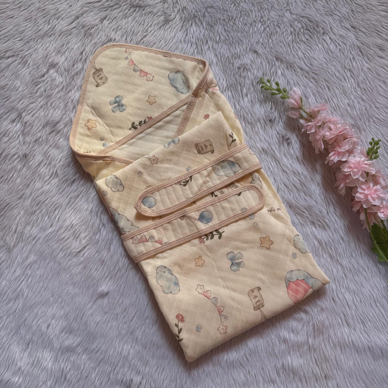 Premium beige Hooded Towel with Belt