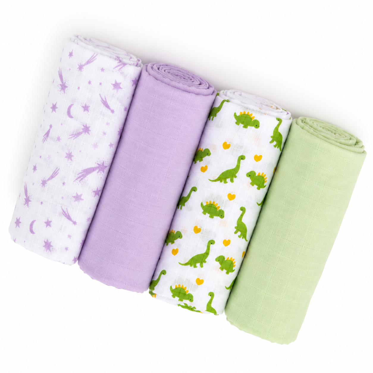 Muslin swaddle Combo (4pcs)