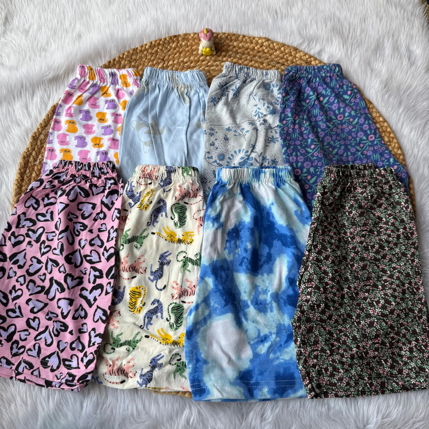 Unisex Kids Shorts Combo