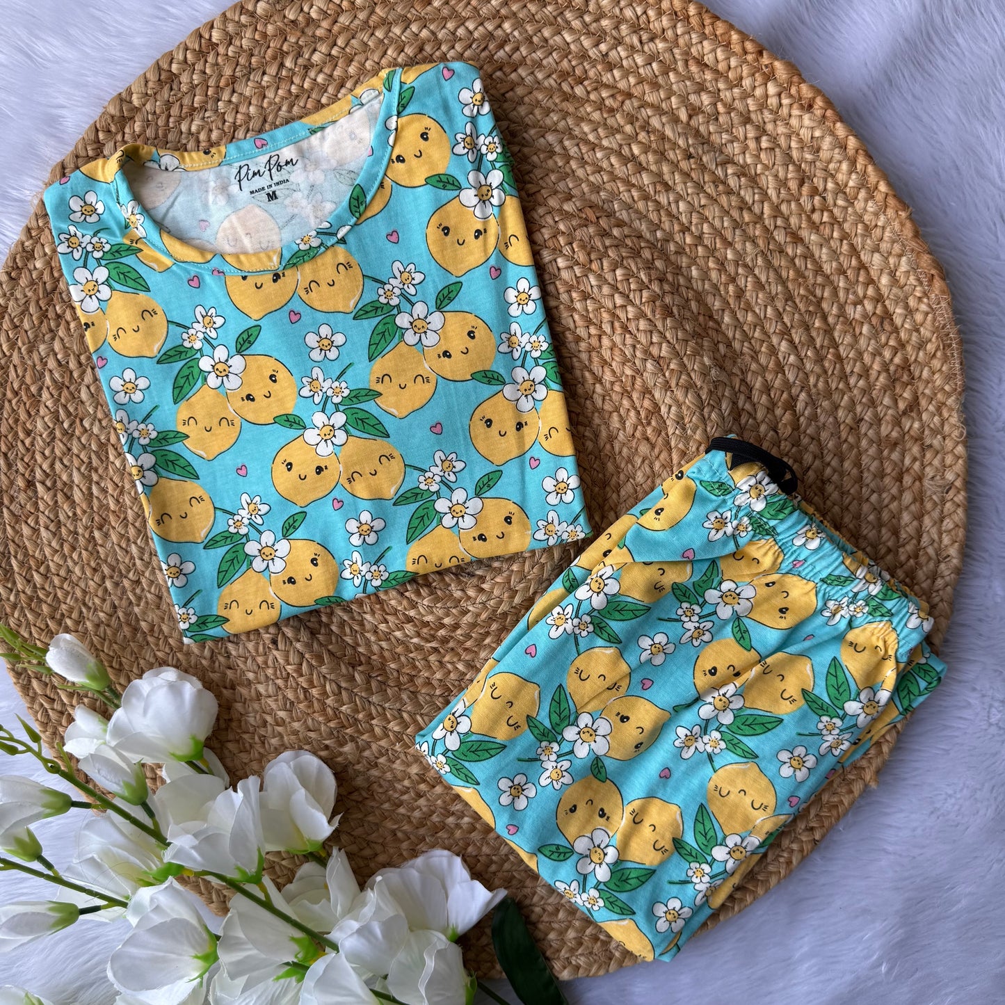 Lemons Women’s Lounge Wear / Pyjama Set