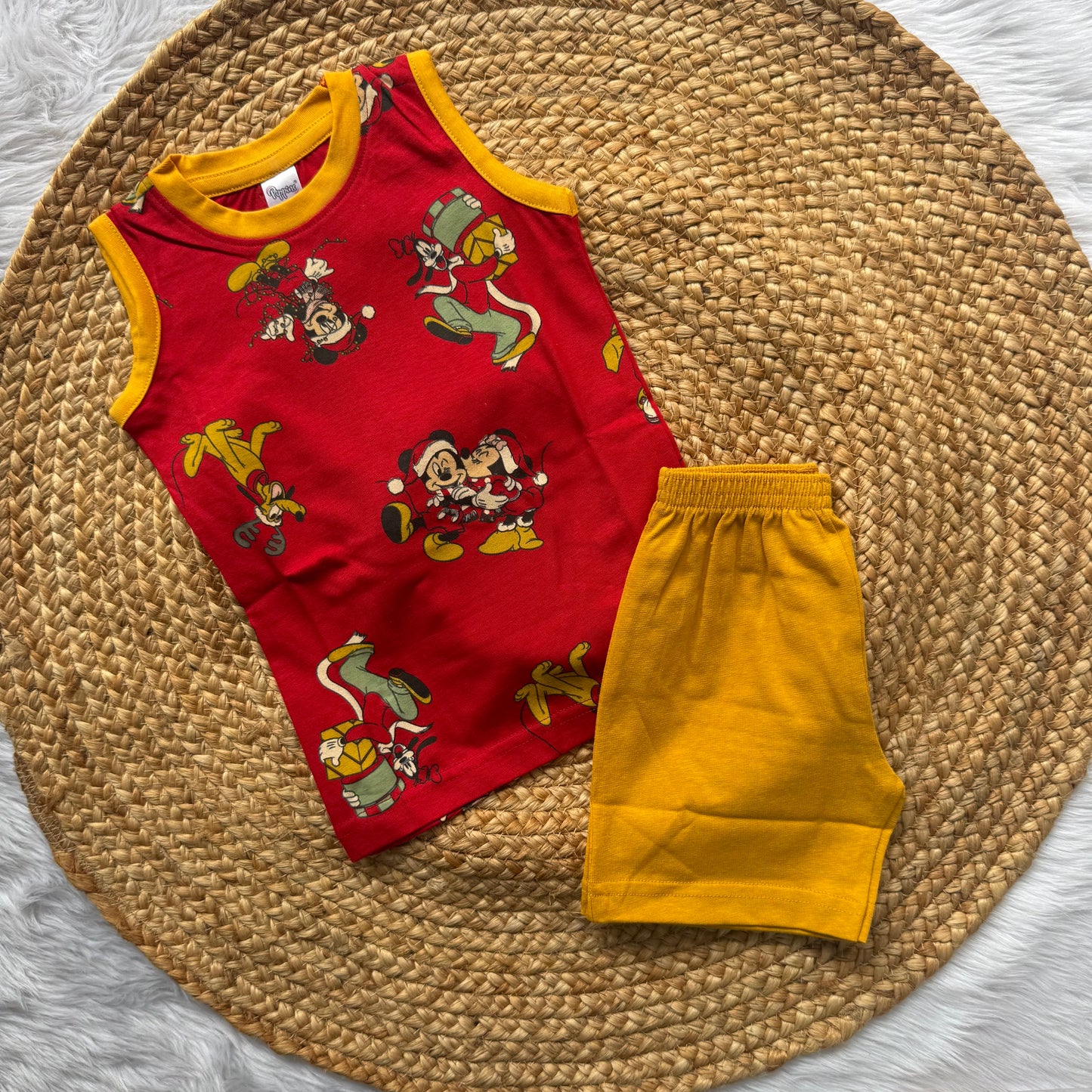 Mickey Boys Sleeveless Set