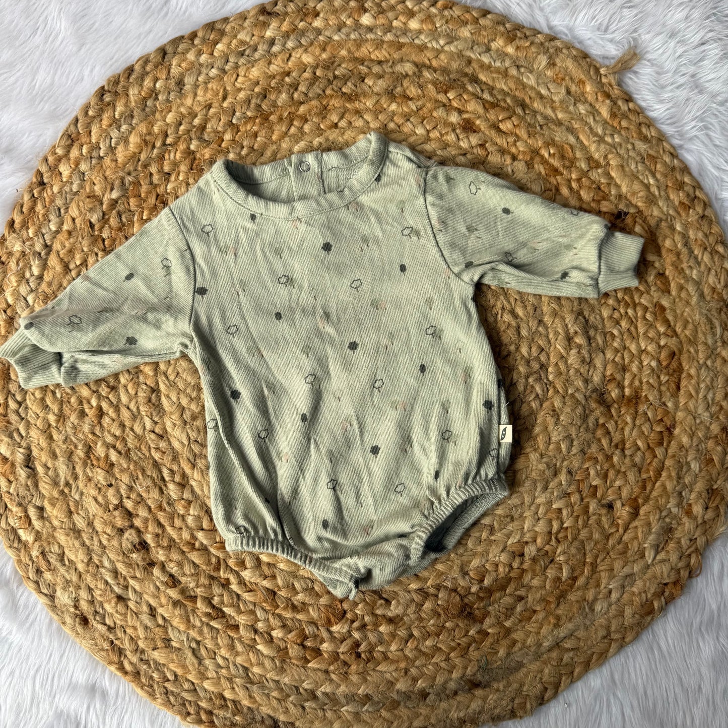 Baby Romper - Green