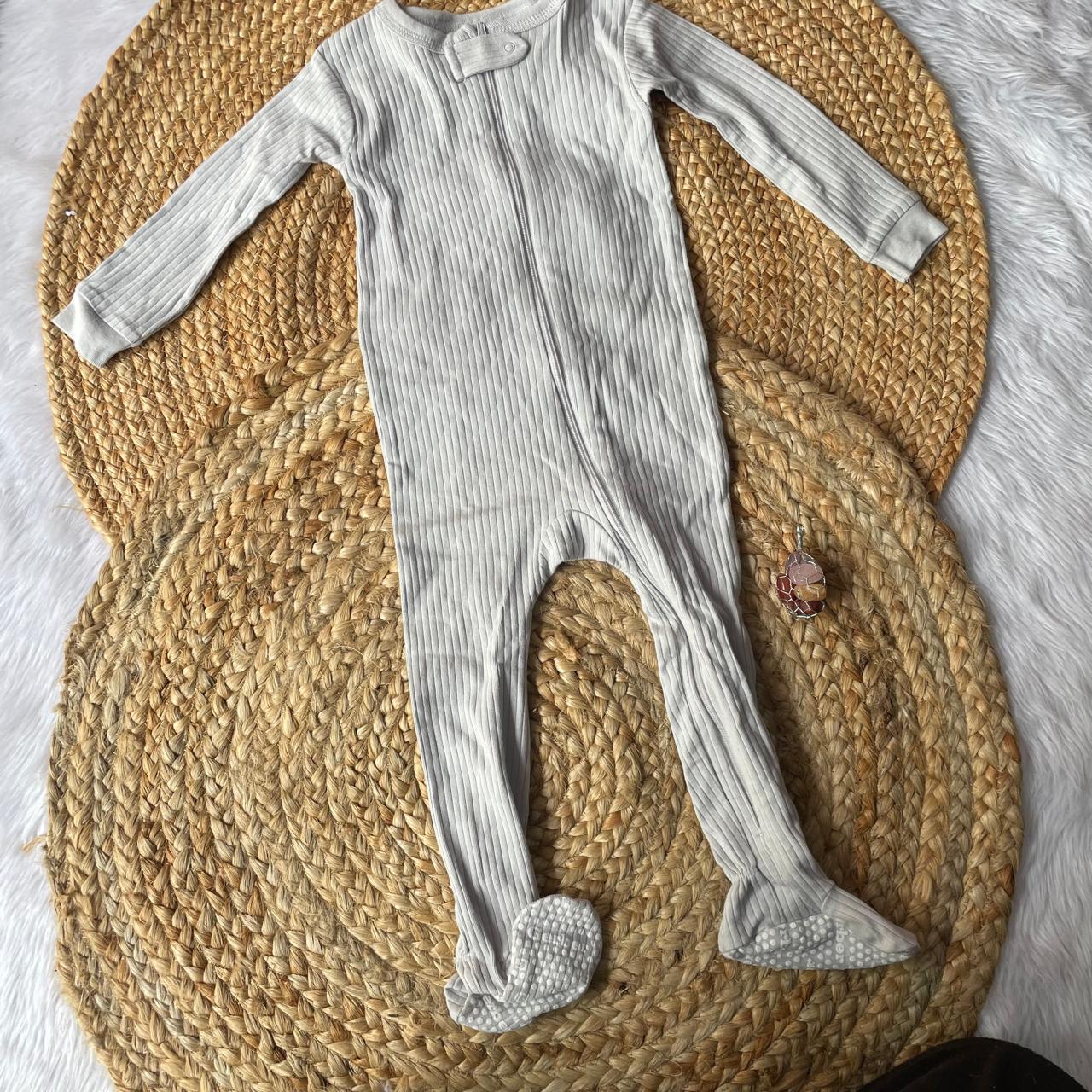 Sleepsuit - Grey Lines