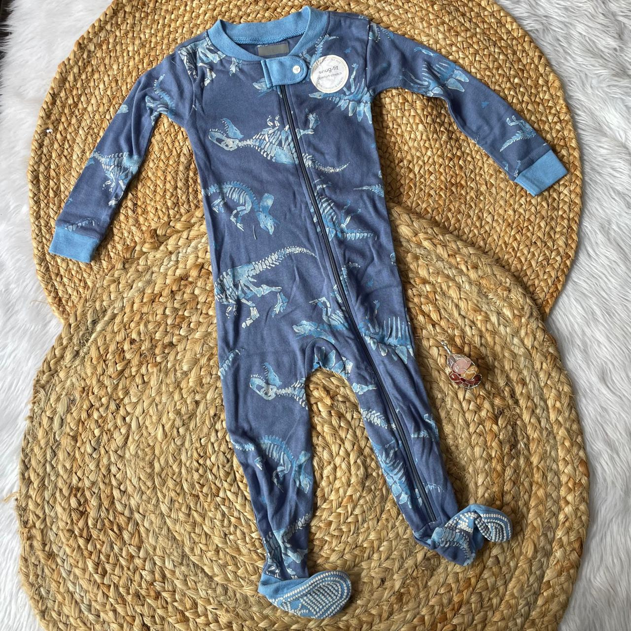 Sleepsuit - Blue skeleton