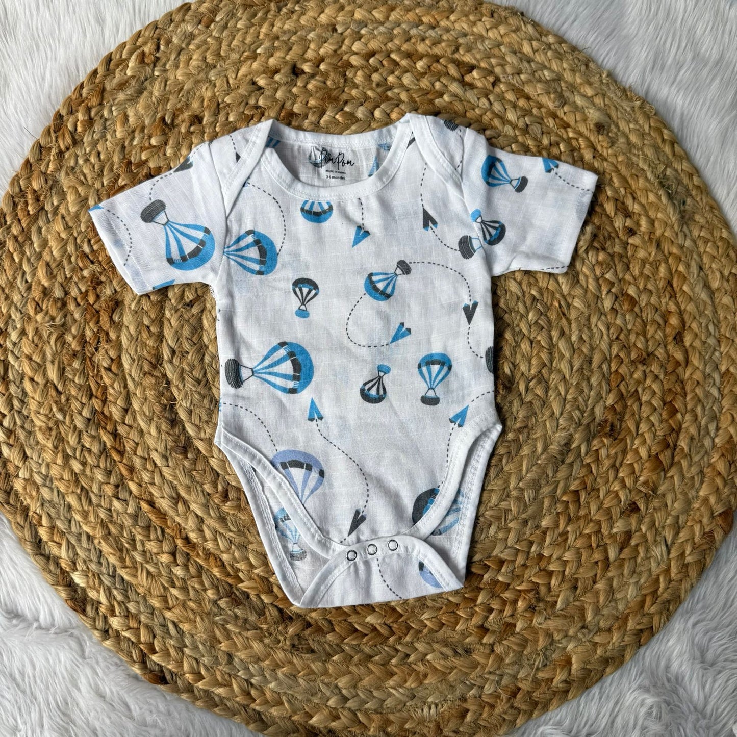 Baby Muslin Romper - Parachute