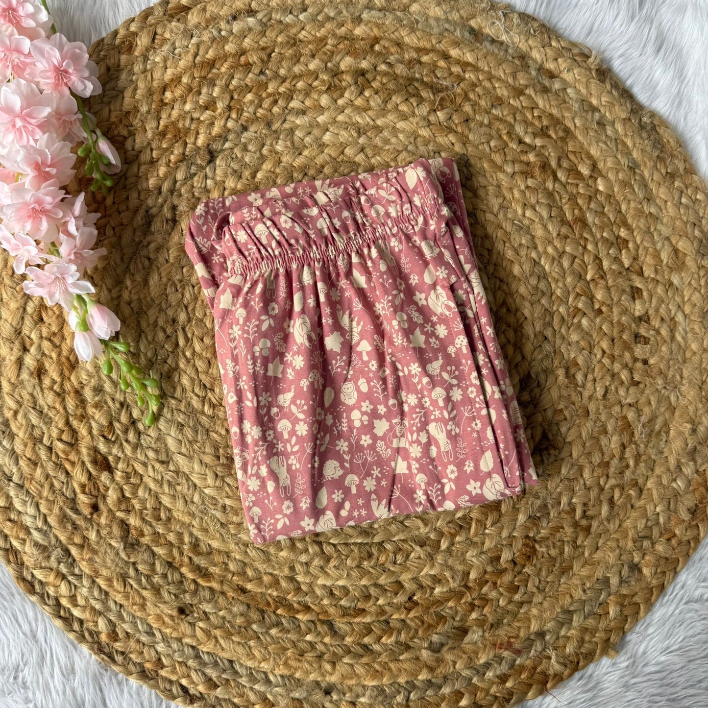 Women Pyjama Pant - Pink Animal