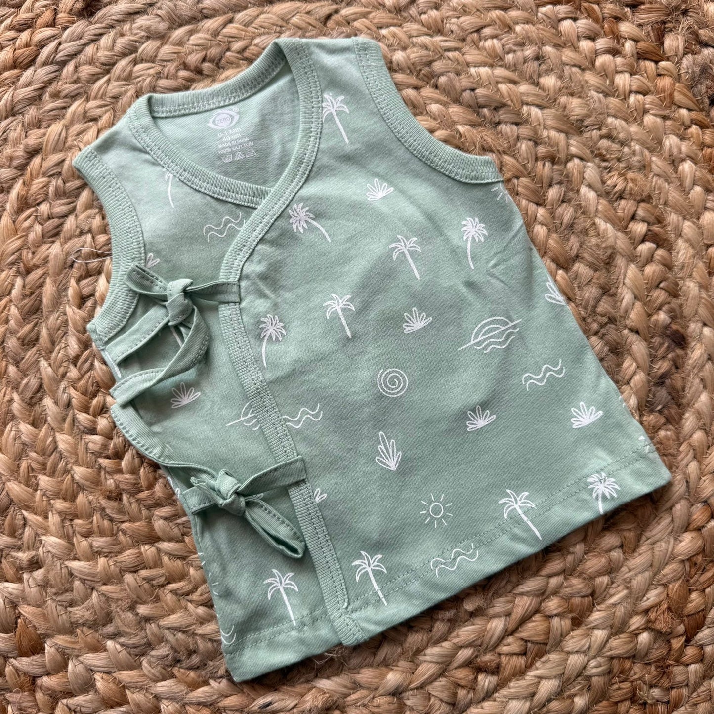Kimono Knitted Jabla - Green