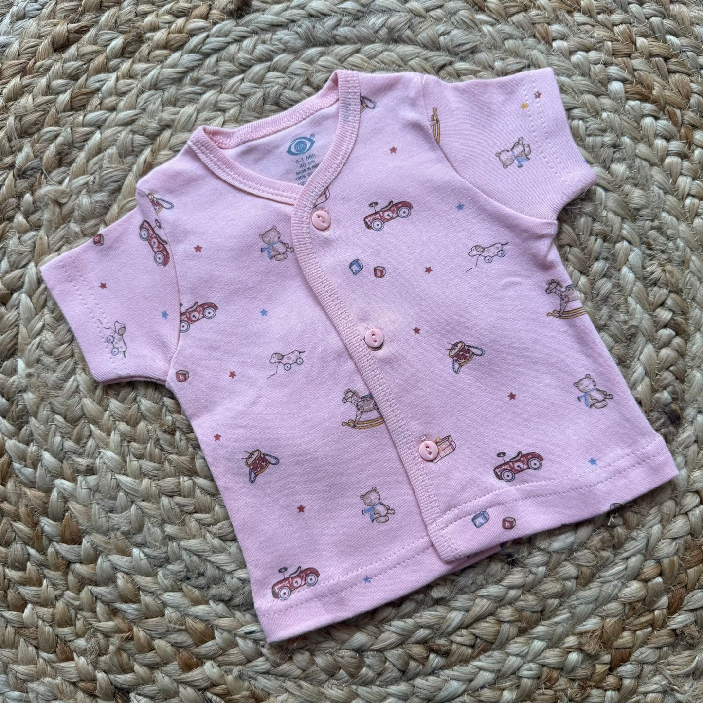 Knitted Baby Jabla with Sleeve -