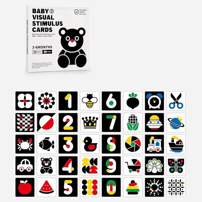 Baby Visual Stimulus Cards (3-6 months)