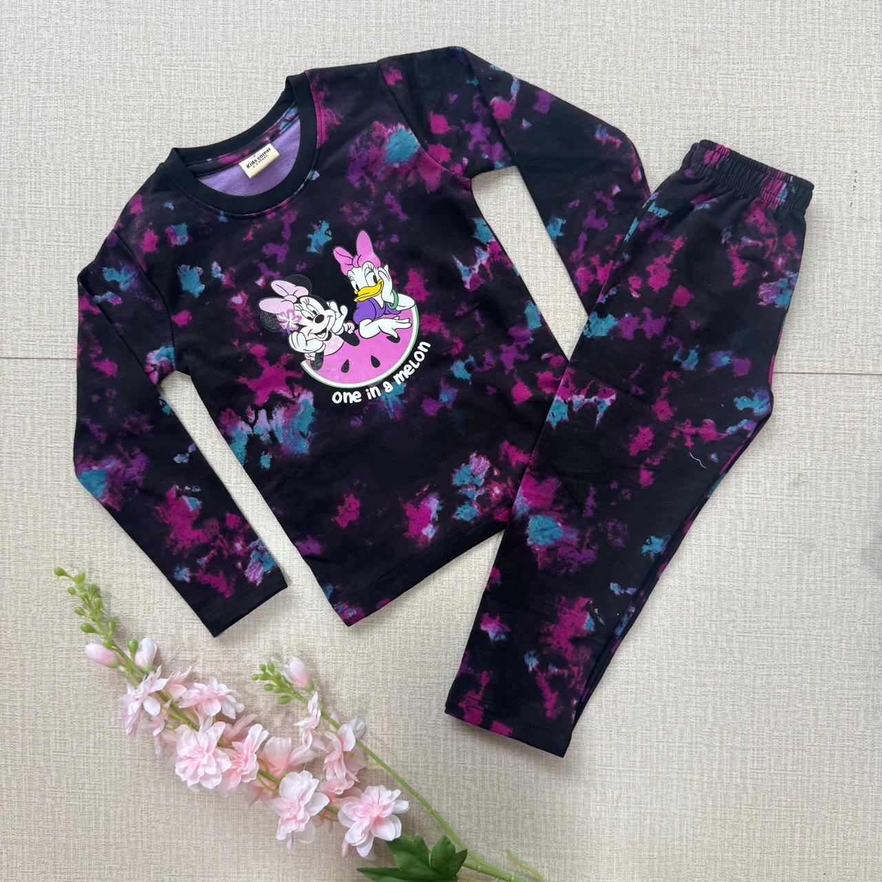 Kids Pant Co-Ord Winter Sets (Full sleeve) - Mickey