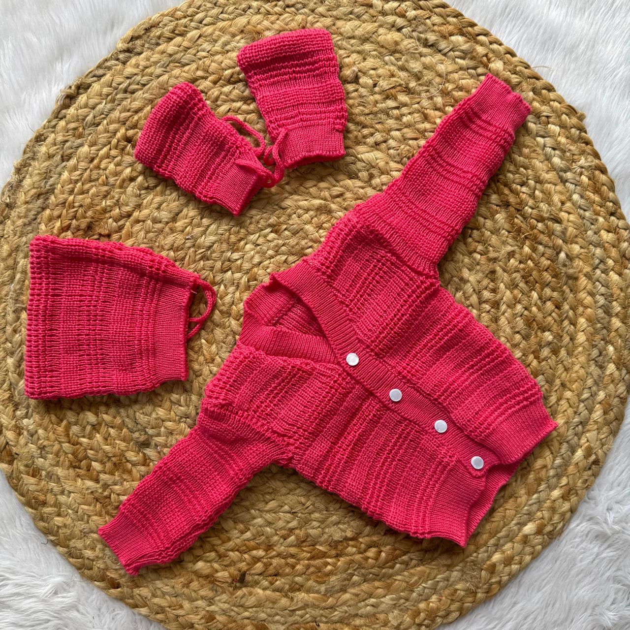 Baby sweater - Rani Pink