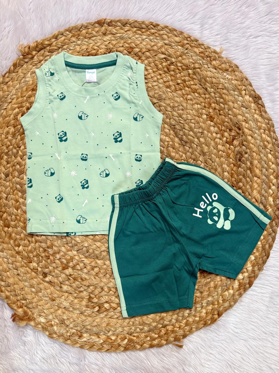Baby Sets - Green Panda