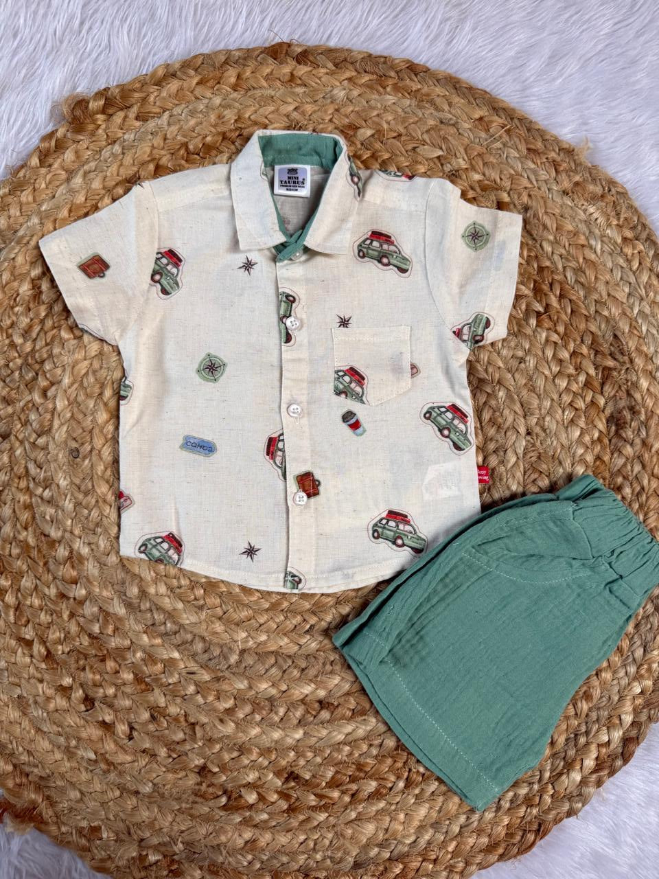 Baby Sets - Peacock Green