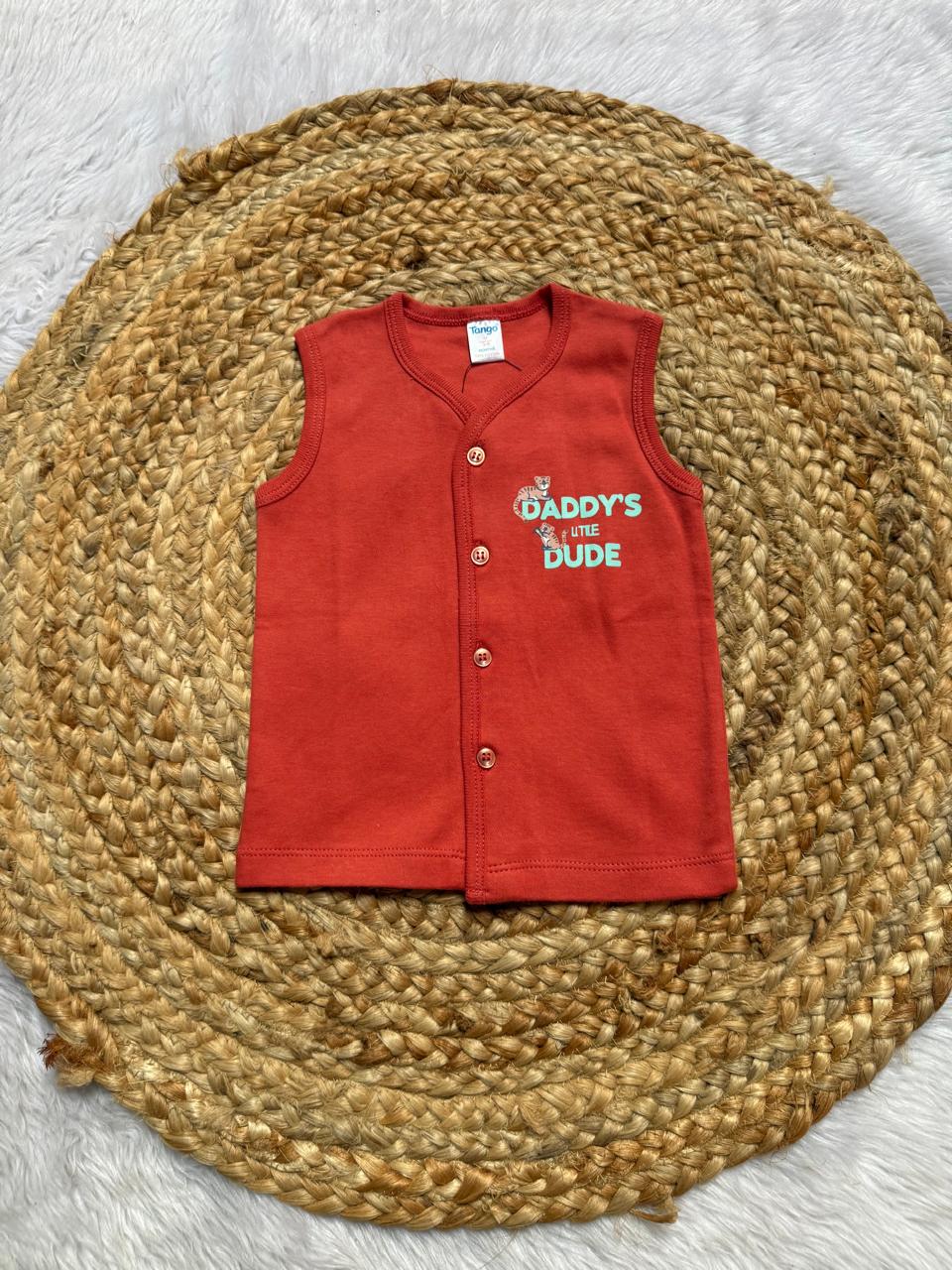 Baby Vest – Red
