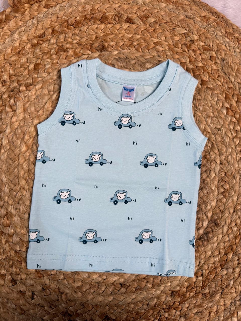 Baby Vest – Blue