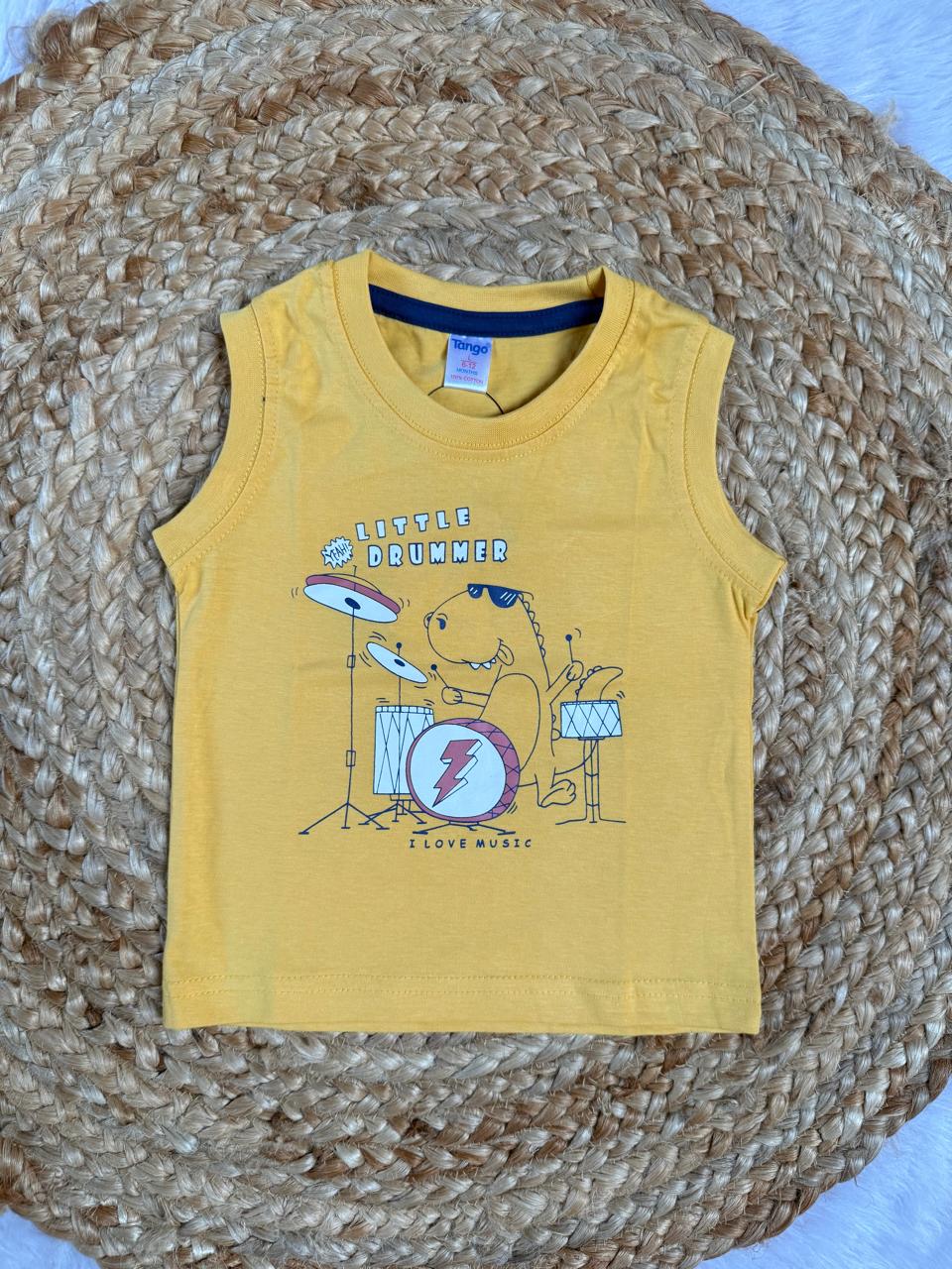 Baby Vest – Little Drummer