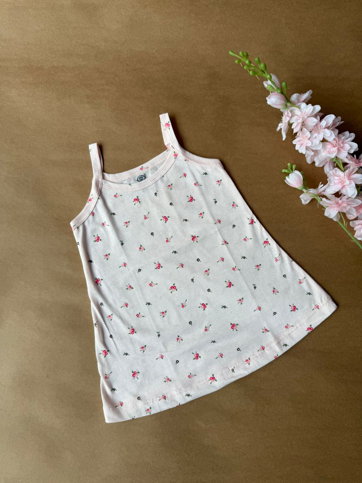 Girl Baby Slips – Light Orange