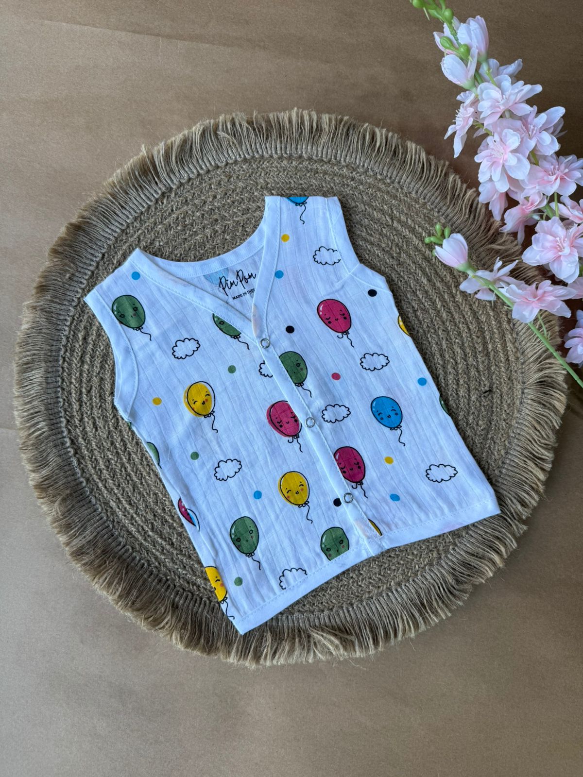 Premium Muslin Baby Jabla - Balloon