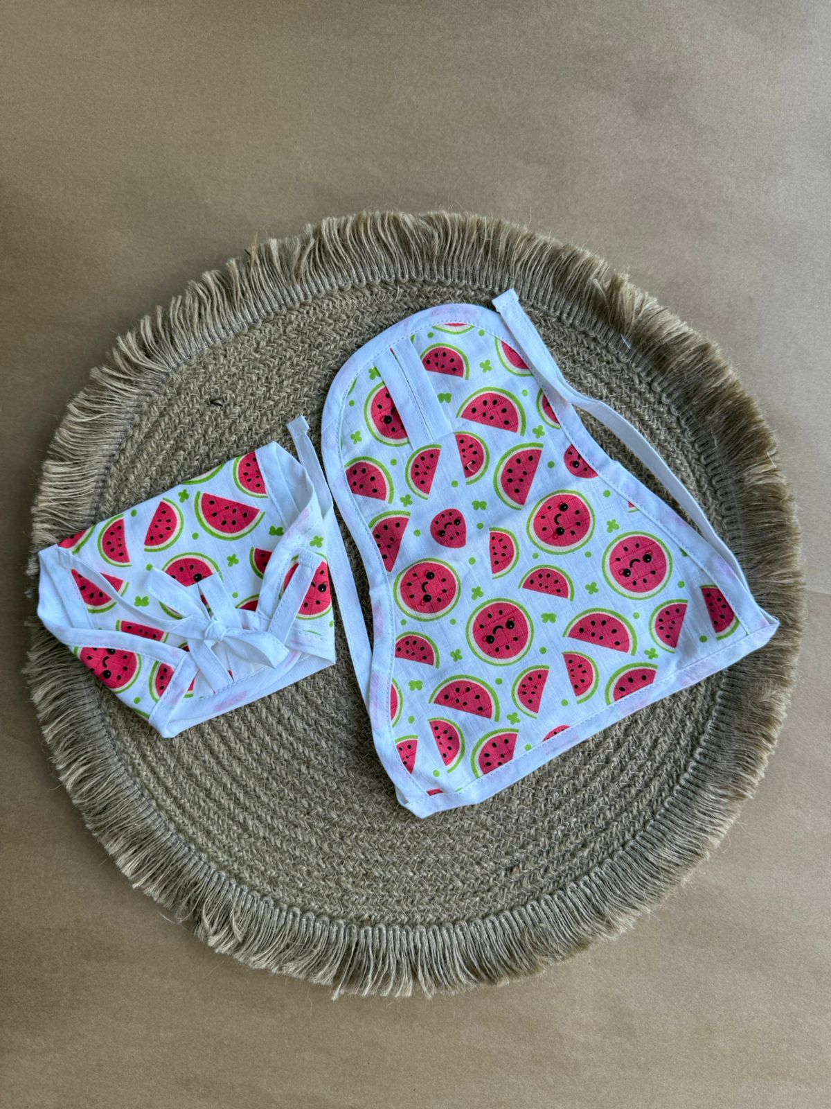 Premium Muslin Baby Nappy - Watermelon