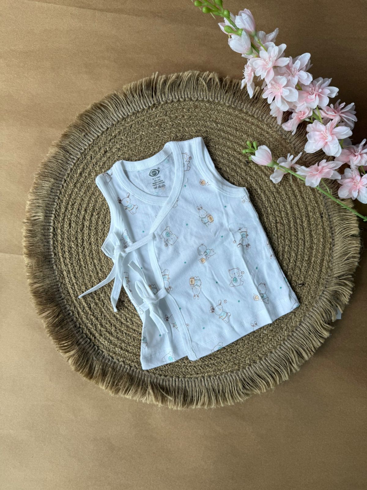 Kimono Cotton Jabla - Rabbit with Stars