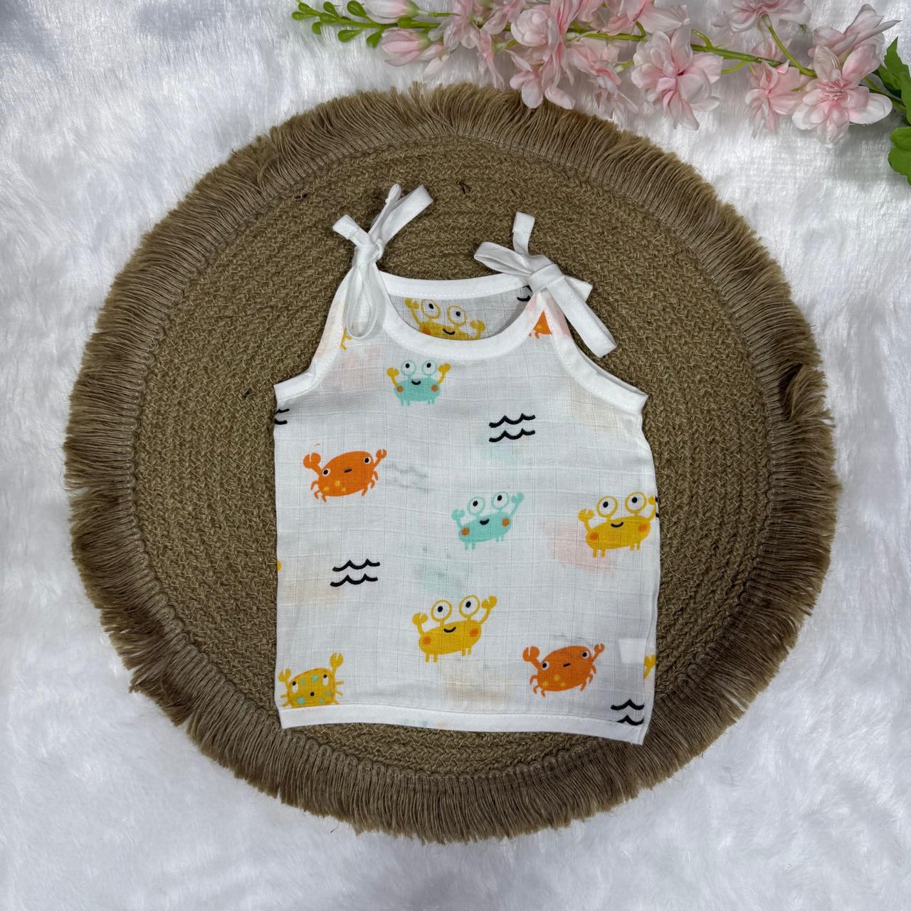 Muslin Baby Knot Jabla - Crab