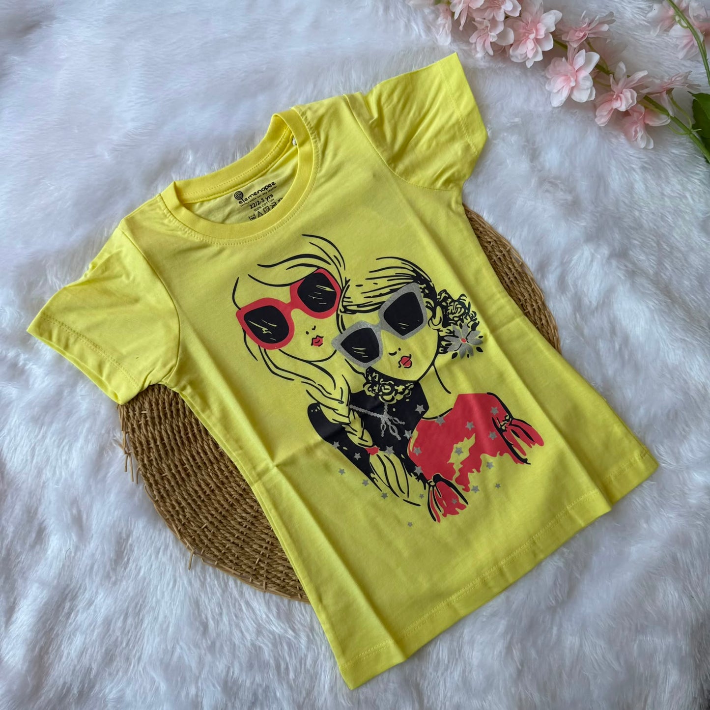Girls T-Shirt - Yellow