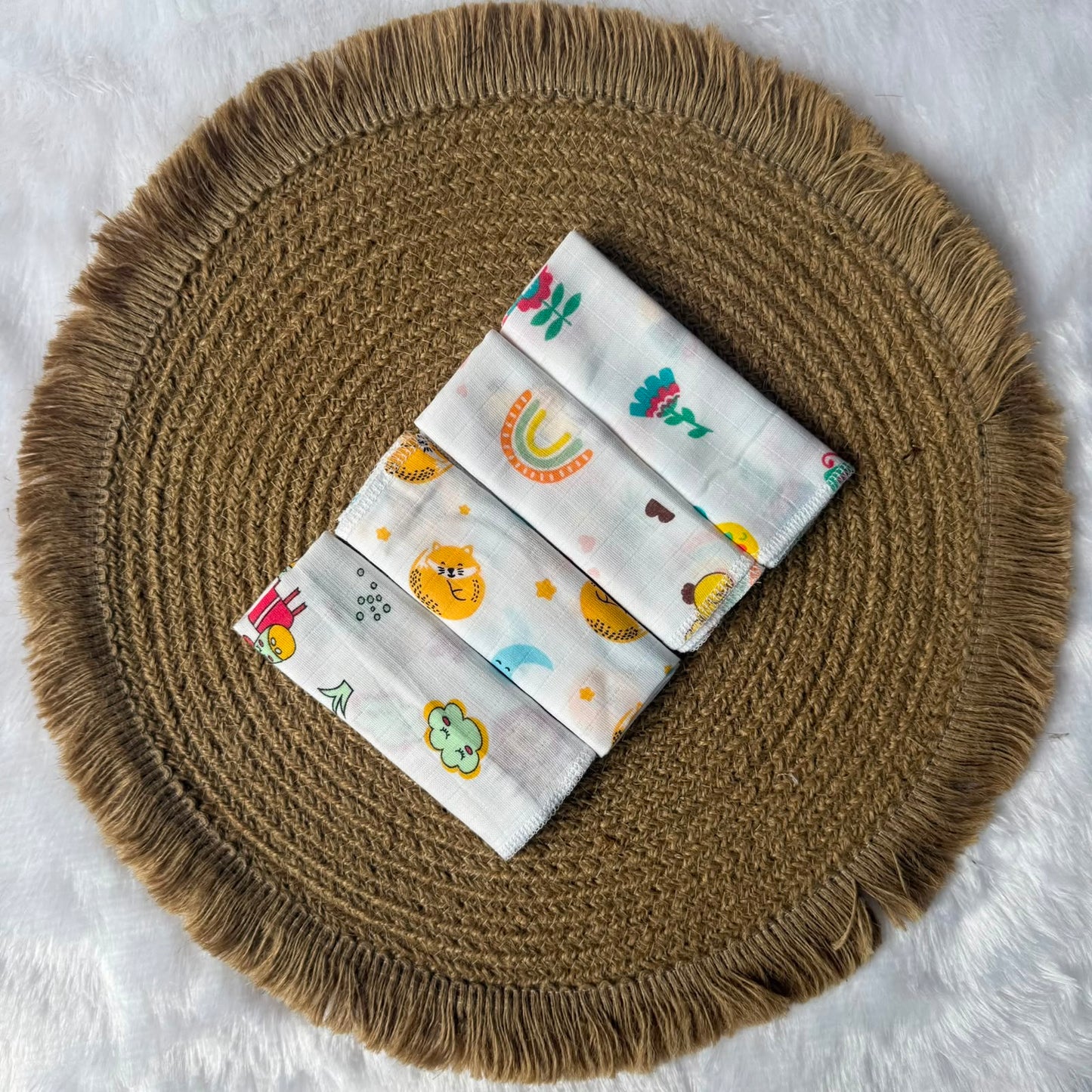 Muslin Wipes Combo 3