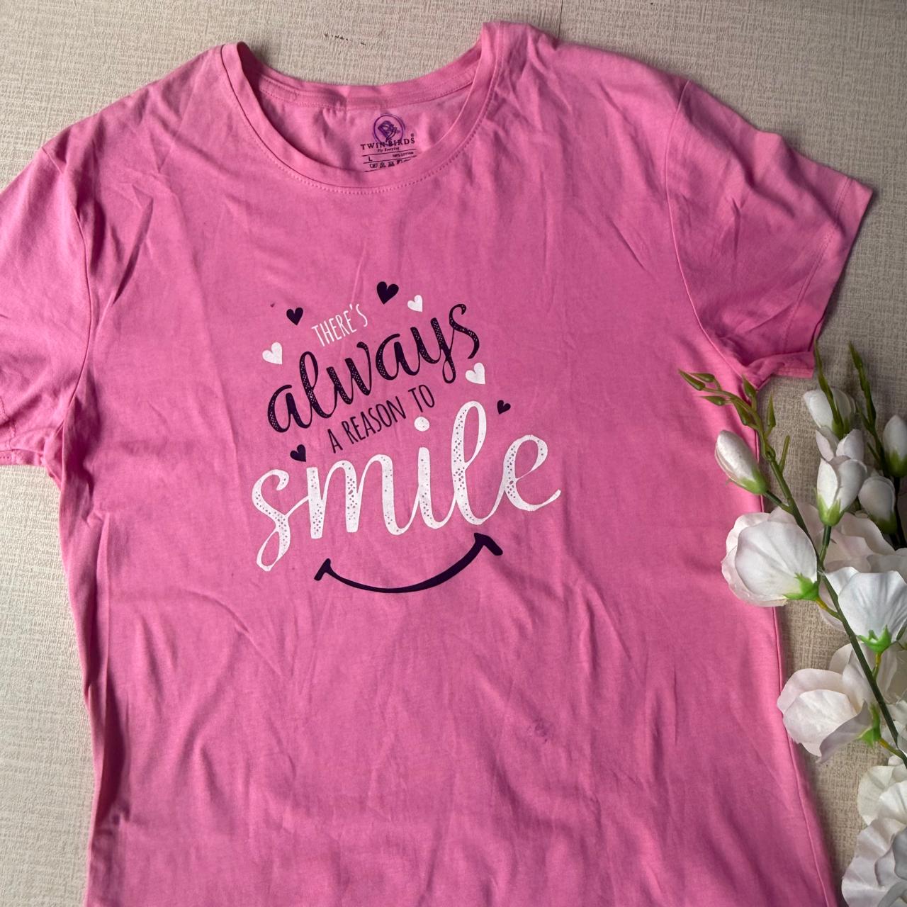 Pink Always smile - Long Polo