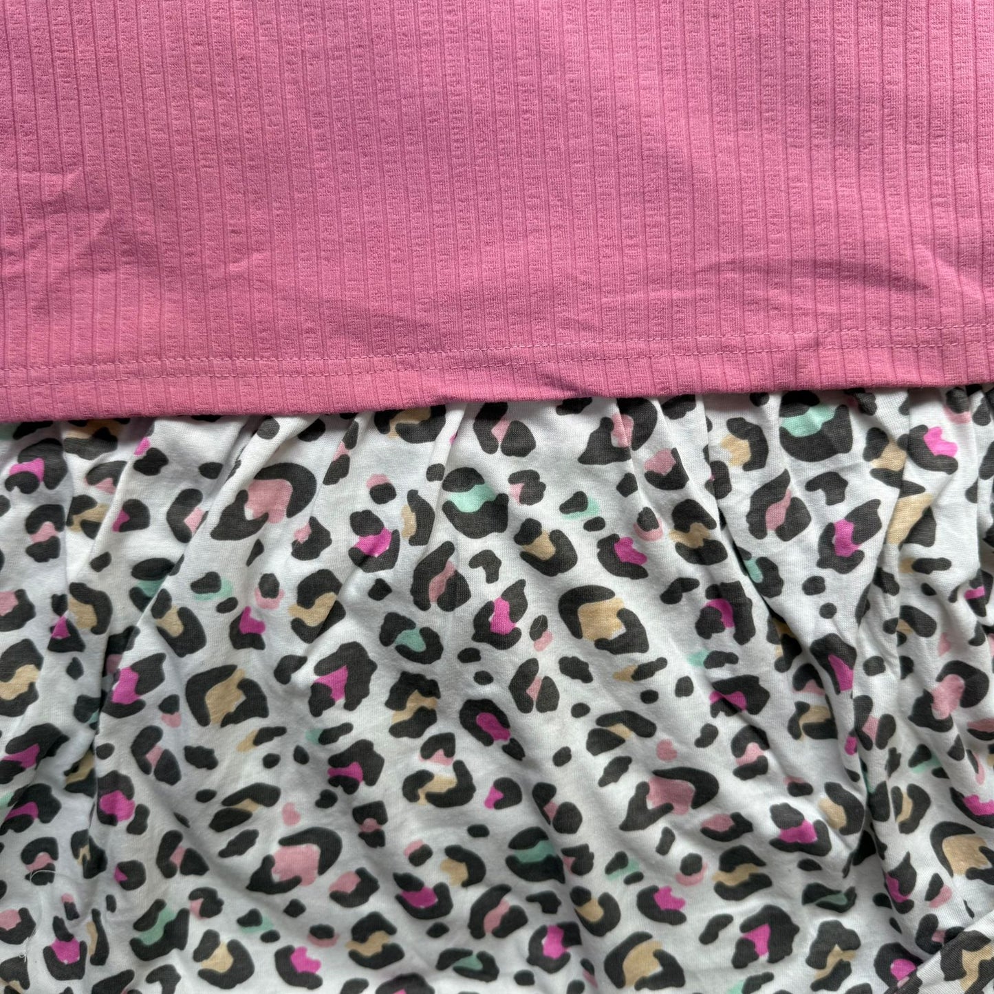 Pink Leopard - Dual Colour Zipless Criss Cross Maternity Wear