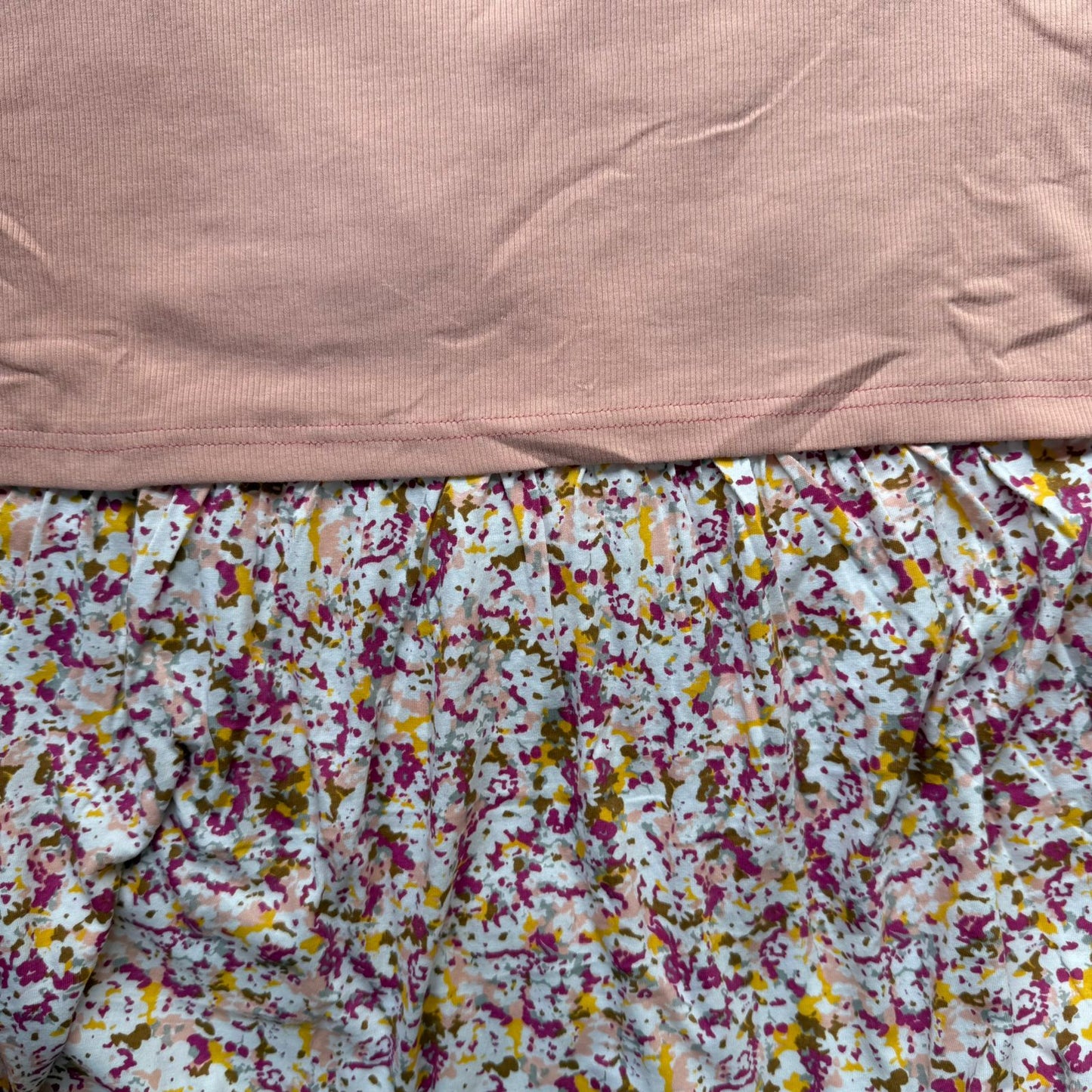 Pastel Pink - Dual Colour Zipless Criss Cross Maternity Wear