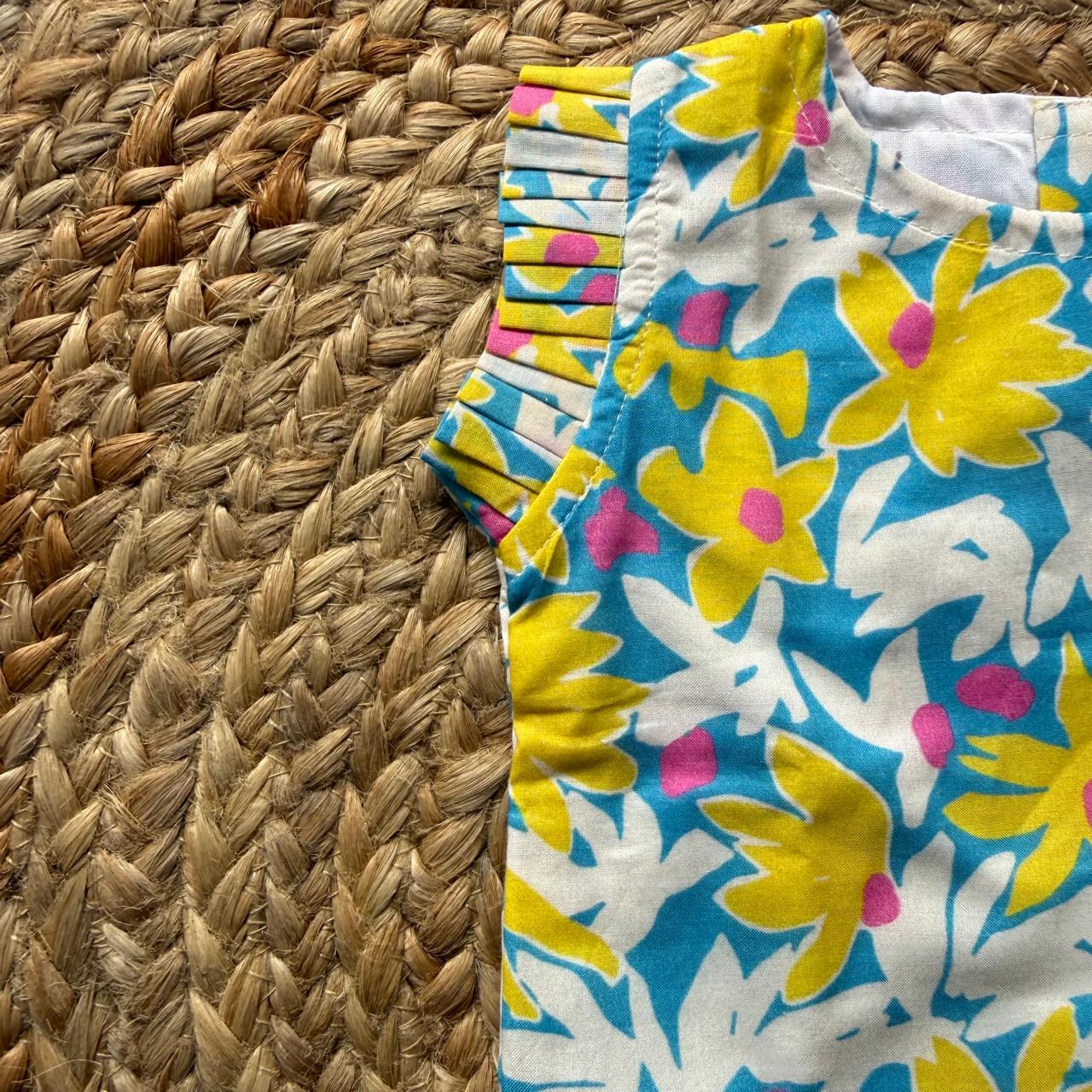 Girls Set - Yellow Flowers