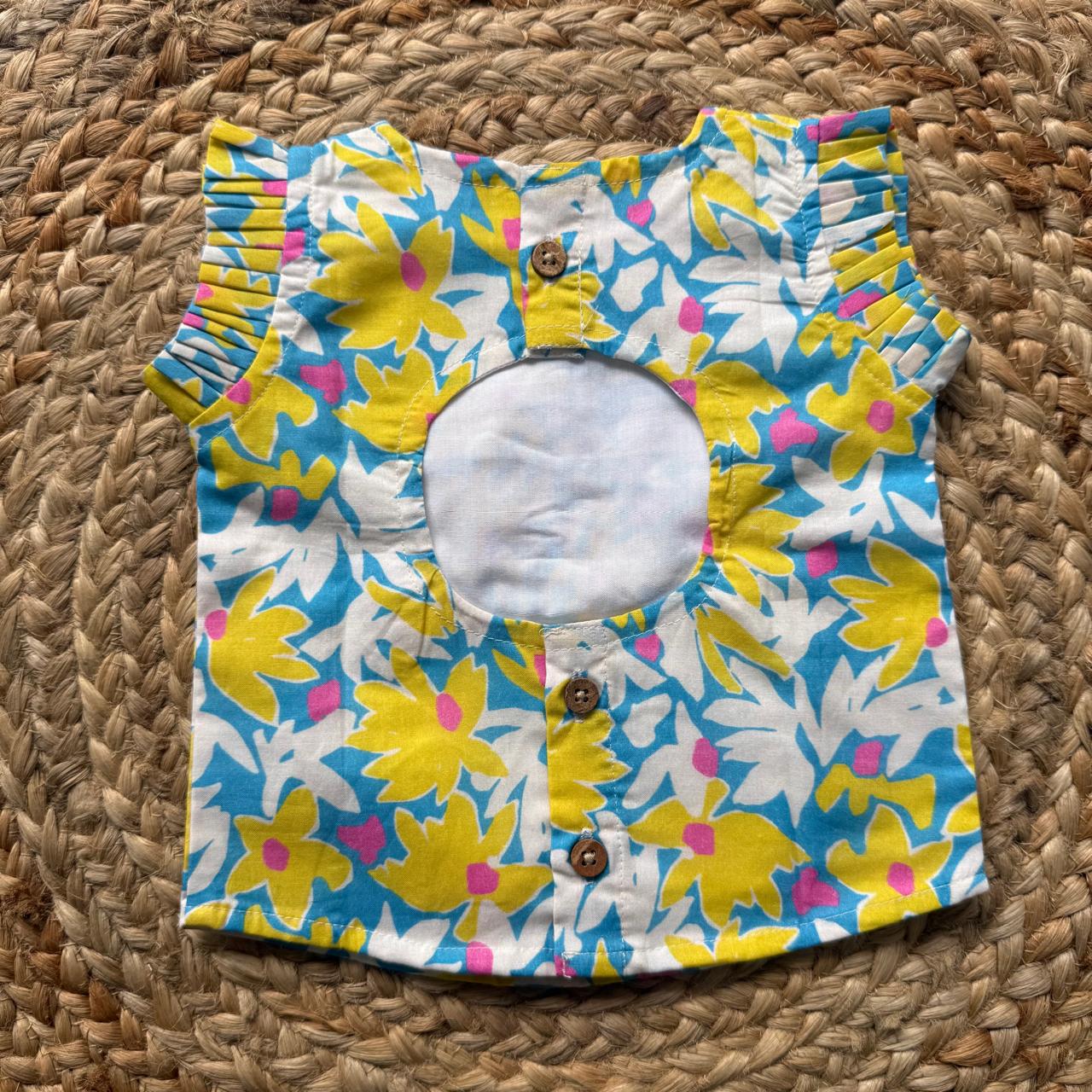 Girls Set - Yellow Flowers