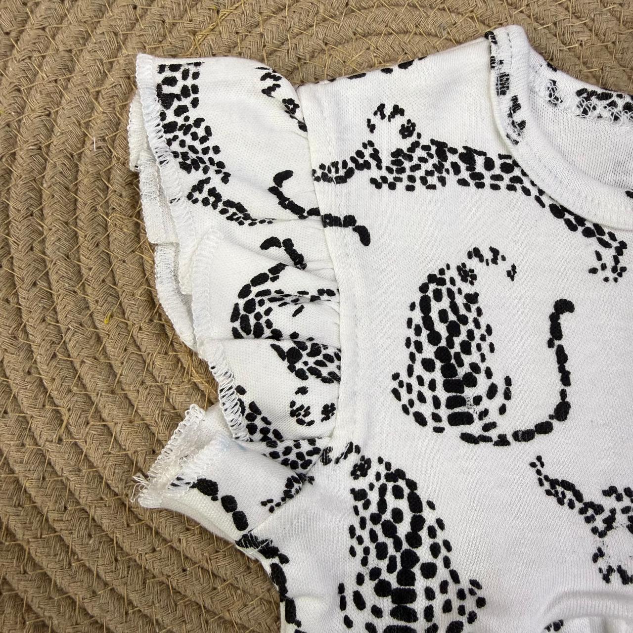 Girl Frocks - White Dots