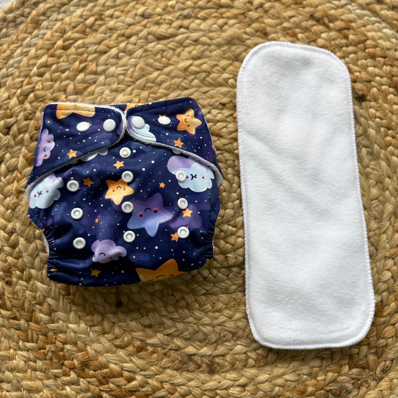 OneFit Free Size Cloth Diapers - Little Night Dreams