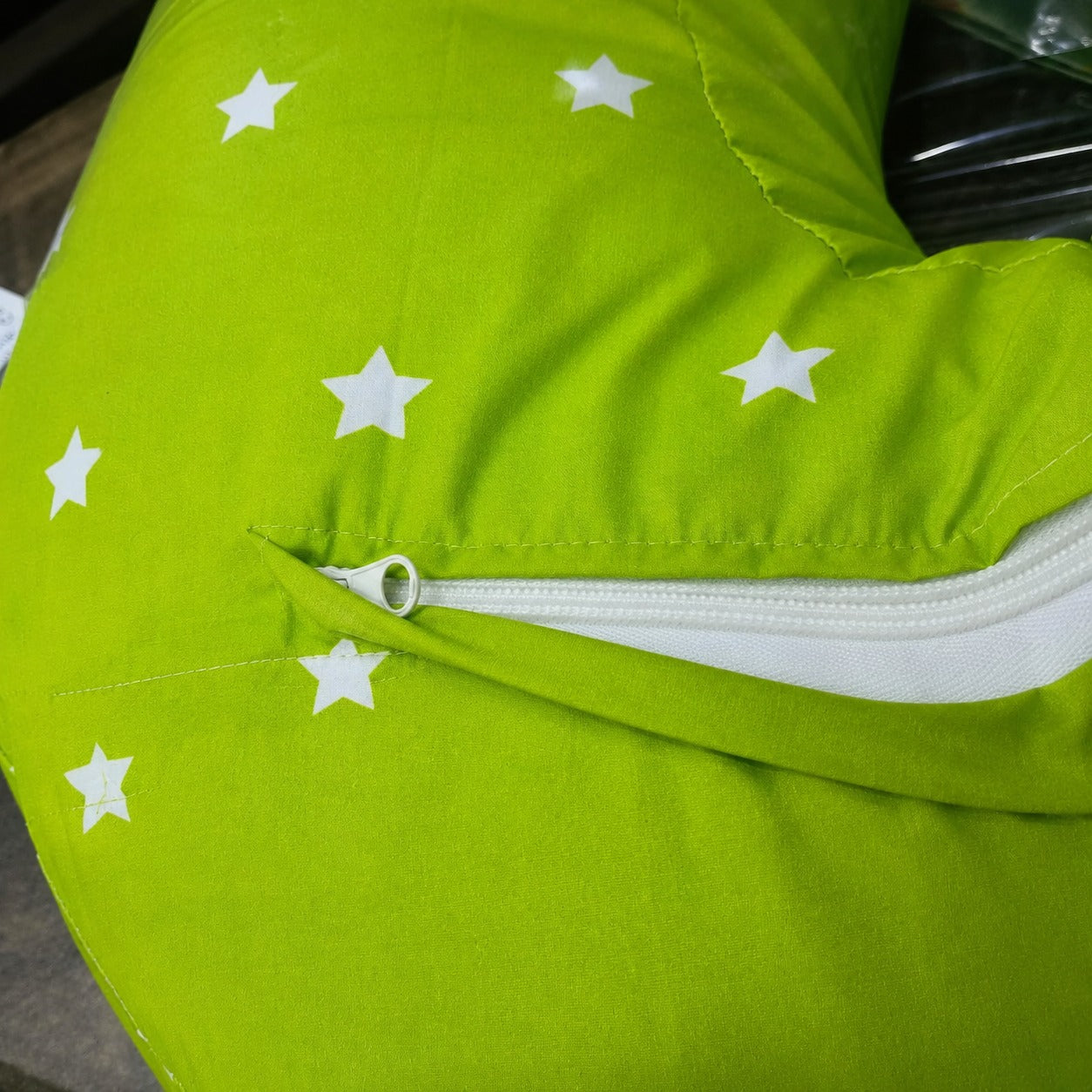 Baby Feeding Pillow - Green Dino