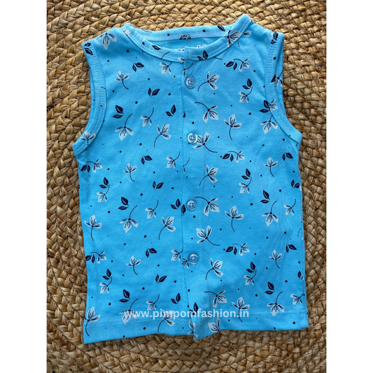 Knitted Baby Jabla -Light blue
