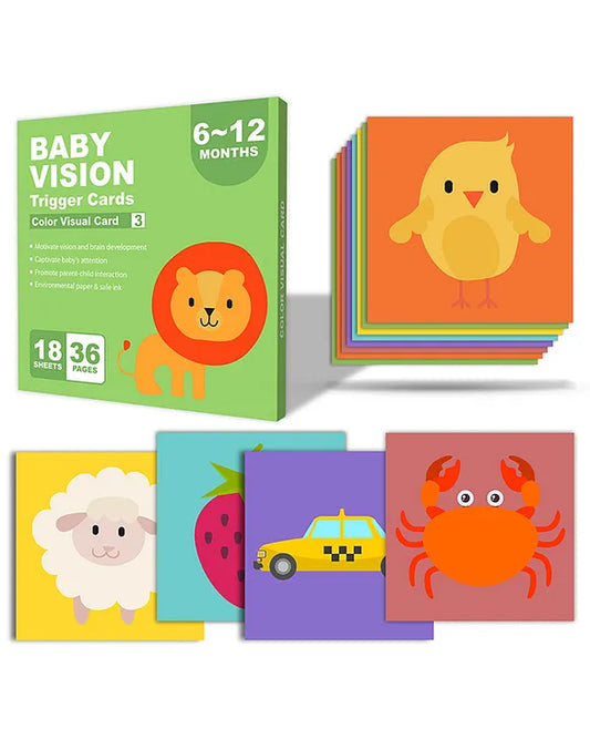 Baby Visual Stimulus Cards (6-12 months)