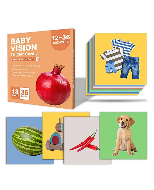 Baby Visual Stimulus Cards (12-36 months)