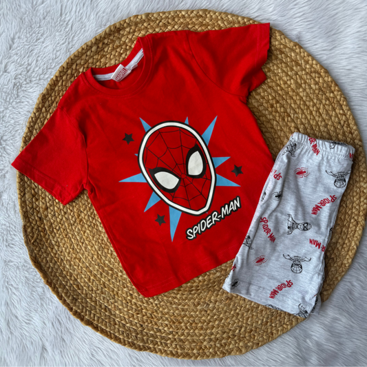 Spiderman - Kids Shorts Set