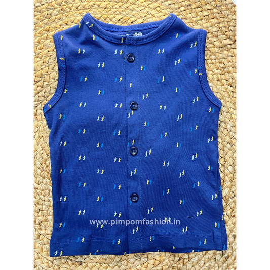 Knitted Baby Jabla - Blue