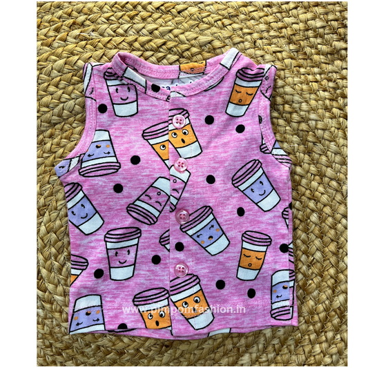 Knitted Baby Jabla -Pink