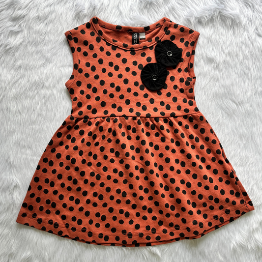 Girl Frocks - Brick orange