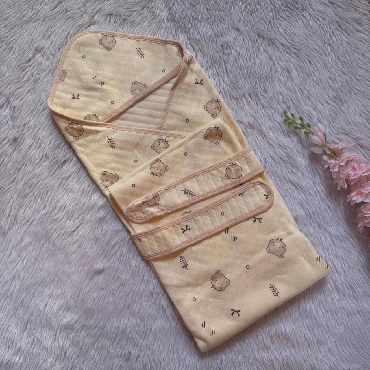 Premium beige Hooded Towel with Belt