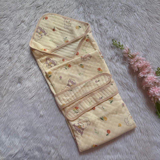Premium beige Hooded Towel with Belt