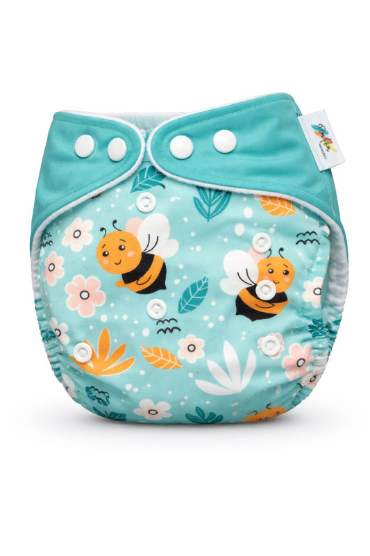 Busy Bee OneFit Free size cloth diaper