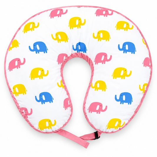 Baby Feeding Pillow - Elephants